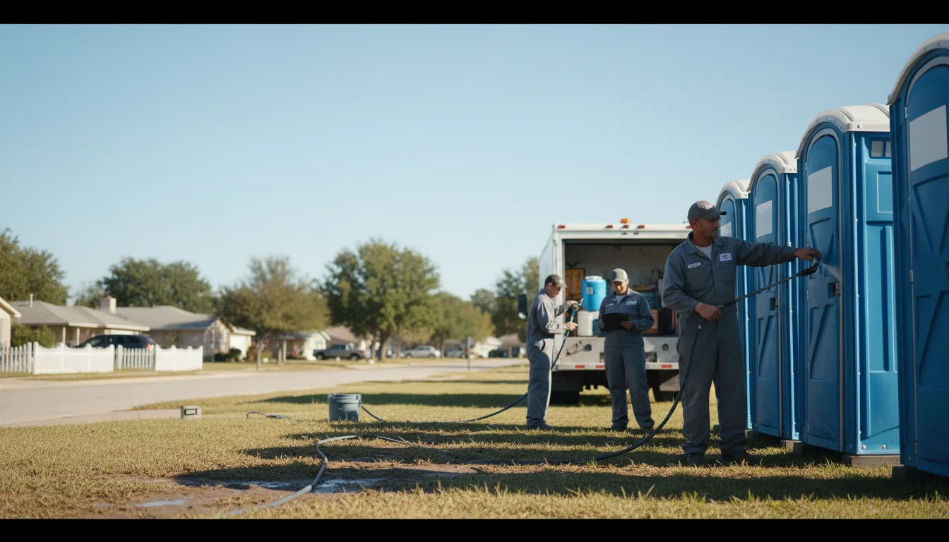 Long-Term Portable Toilet Rental in Siler City, NC near me